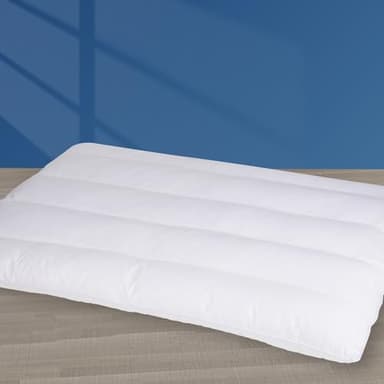 MINUPWELL Ultra Flat Pillows for Sleeping Thin, 7D High Support 2.5 inch Height Ultra Thin Pillows,Slim Bed Pillows for Stomach Sleeper,Standard Size -18x26 in - Image 1