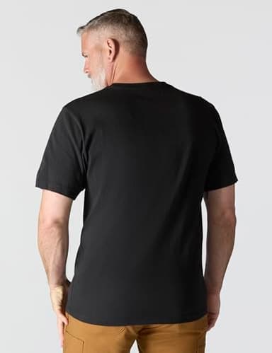 CarharttmensLoose Fit Heavyweight Short-Sleeve Pocket T-ShirtBlackLarge Tall - Image 7