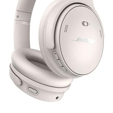 Bose QuietComfort Bluetooth Headphones, Wireless Headphones with Active Over Ear Noise Cancelling and Mic, Deep Bass, Up to 24 Hours of Playtime, White Smoke - Image 5