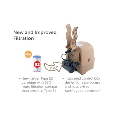 INTEX 28425EH PureSpa Bubble Massage Spa Set Outdoor Inflatable Portable Hot Tub, Includes Energy Efficient Spa Cover, Saltwater System Ready, 4 Person, 77in x 28in - Image 7