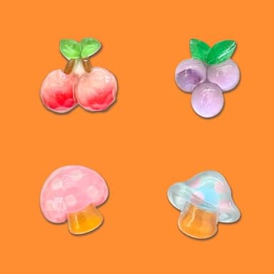 Fruits Shoe Decoration Charms for Clog, Cute Resin Charms Accessories for Adults - Image 4