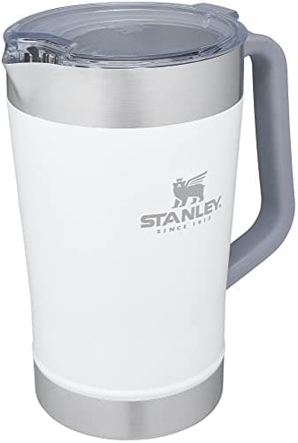 Stanley Stay-Chill Pitcher 64 oz | Cold Water, Beer, and Drink Pitcher with Lid | Large Capacity Durable Beverage Container with Handle | Insulated Stainless Steel | BPA-Free | Polar - Image 3