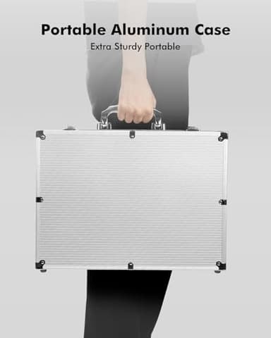 HEITOK Casino Poker Set with Numbered Chips 500-Piece for Card Board Game, 11.5 Gram with Playing Cards Waterproof for Texas Hold'em, Blackjack Gambling, Card Club or Late Night Poker Games - Image 7