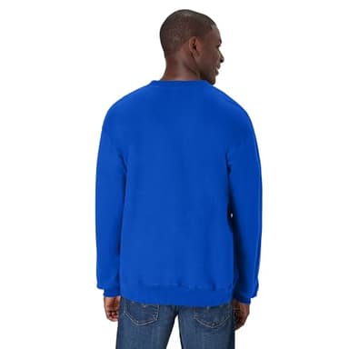 Hanes Men's Ultimate Cotton Heavyweight, Deep Royal, Large - Image 5