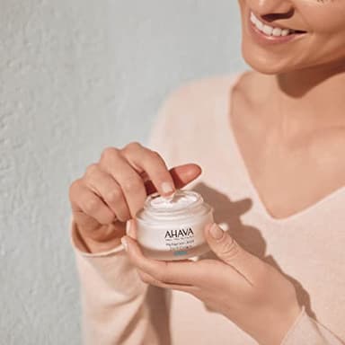AHAVA Hyaluronic Acid 24/7 Cream - Long-lasting hydration from inside & out, boosts hydration, softening & refining skin's texture, long-term wrinkle prevention, with Osmoter, ATPeptides, 1.7 Fl.Oz - Image 5