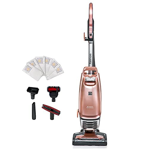 Kenmore BU4050 Intuition Bagged Upright Vacuum, liftup Cleaner with Hair Eliminator brushroll, pet Handi-Mate for Carpet, Hard Floor, Rose Gold - Image 1