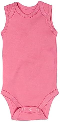 HonestBaby unisex-baby Sleeveless Bodysuits One-piece 100% Organic Cotton for Baby Boys, Girls, Unisex - Image 3