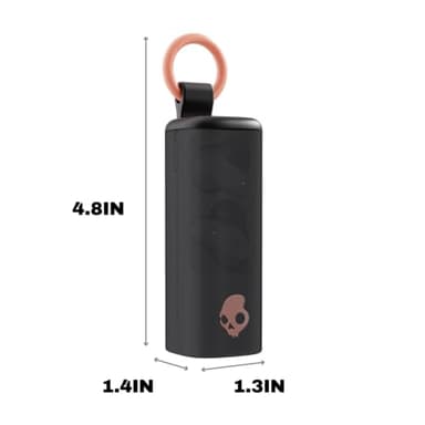 Skullcandy Dime Evo Wireless Earbuds, Bluetooth Headphones, Noise Isolating Fit, Up to 36 Hours Battery, Microphone for iPhone Android, Easy Carry with Clip-Anywhere Case - Bone - Image 9