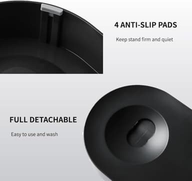 PETKIT Raised Dog Cat Food Bowl 304 Stainless Steel, Elevated Pet Food and Water Bowl Dishes, Elevated Cat Bowls, Non-Slip Tilted Cat Bowl No Spill - Image 8