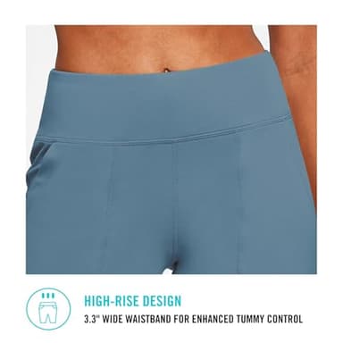 baleaf Women's Long Shorts Bermuda Knee Length Shorts 10" High Rise Workout Athletic Shorts Walking Yoga Running Golf Shorts Travel Summer Niagara S - Image 3