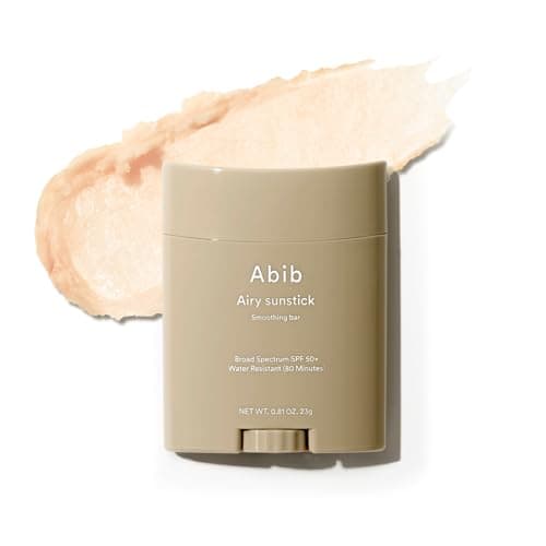 Abib Airy Sunstick Protection Bar Broad Spectrum SPF50+ 0.81 oz / 23 g (Semi- matte) | Korean Suncreen Stick Suncare Sunblock, No Whitecast, Protector Solar Barra, Water resistant - Image 1