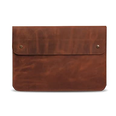 MegaGear Top Grain Leather MacBook Bag Laptop Sleeve for MacBook Pro and MacBook Air Case - 16 Inch - 15 Inch - 15.5 Inch (M4, M3, M2, M2, M1, Pro & Max) 2020 to 2024 Models - Image 1