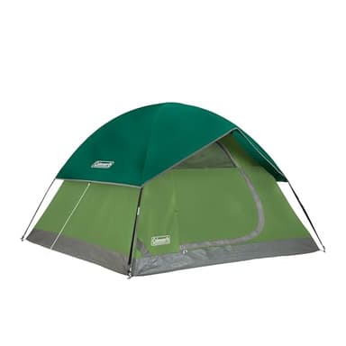 Coleman Sundome 6-Person Tent with Rainfly, Weatherproof Tent Sets Up in 10 Mins - Image 1