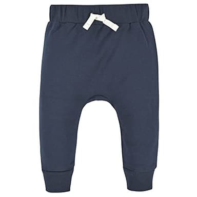 Gerber Baby Boys Toddler 3-Pack Jogger Pants, Navy/Gray, 3T - Image 2