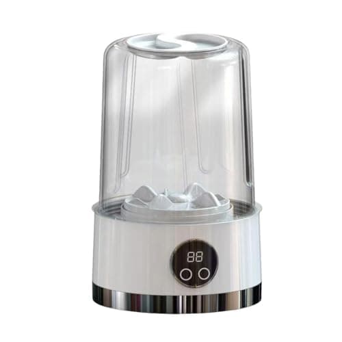 Underwear Washer, 2025 Upgraded Mini Washing Machine, Portable Rechargeable Cordless Mini Washing Machine Laundry Cup for Bra, Underwear, Socks, Baby Clothes and Camping RV Travel (White) - Image 1