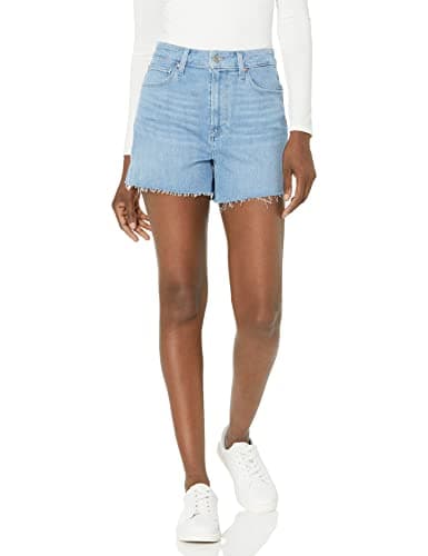PAIGE dani Short raw Hem in Ratatouille Destructed - Image 1