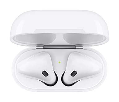 Apple AirPods (2nd Generation) Wireless Ear Buds, Bluetooth Headphones with Lightning Charging Case Included, (MV7N2HN/A) - Image 2
