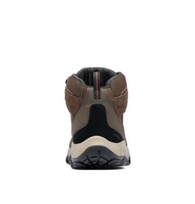 Columbia Mens Newton Ridge Plus II Suede Waterproof, Cordovan/Spice, 10.5 - Image 4