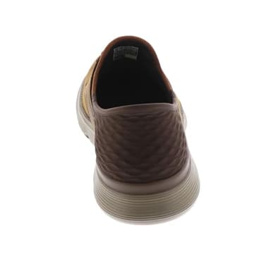 Skechers Men's Slip-ins Garza-Gervin Casual Slip-On Shoes Moccasin, Dark Brown, 10.5 - Image 7