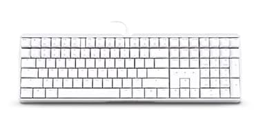 Cherry MX 3.0 S Wired Mechanical Gaming Keyboard. Aluminum Housing Built for Gamers w/MX Red Silent Switches. RGB Backlit Display Over 16m Colors. from The Makers of MX. Full Size. Pure White. - Image 5