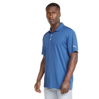 PUMA Men's Gamer Polo, Bright Cobalt, XL - Image 1