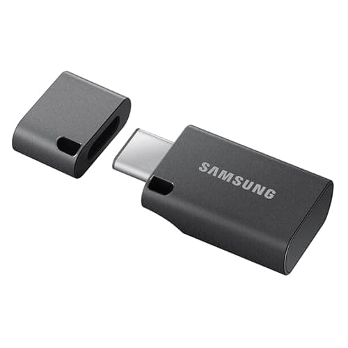 Samsung Type-C 512GB USB 3.2 Gen 1 Flash Drive, 400MB/s, External Memory and Storage for Computers, Mobile Devices, MUF-512DA4/AM, Gray, 2024 - Image 1