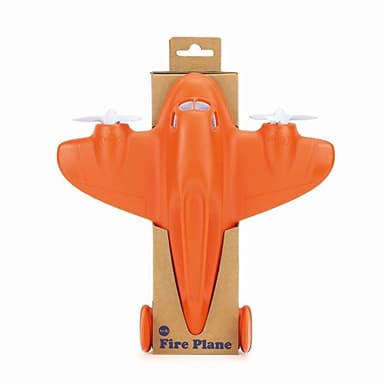 Green Toys Fire Plane - Pretend Play, Motor Skills, Kids Bath Toy Vehicle. No BPA, phthalates, PVC. Dishwasher Safe, Recycled Plastic, Made in USA. - Image 14