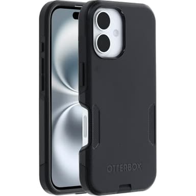 Otterbox iPhone 16 Commuter Series Case - Black (Single unit ships in polybag) - Image 3
