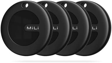 MiLi MiTag Bluetooth Tracker for Android, Smart Air Tracking Tag/Key Finder/Luggage Tracker/Item Locator for Google Find My Device (Find Hub) App, 4 Pack - Image 2