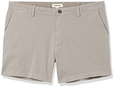 Amazon Essentials Men's Slim-Fit 5" Flat-Front Comfort Stretch Chino Short (Previously Goodthreads), Light Grey, 28 - Image 7