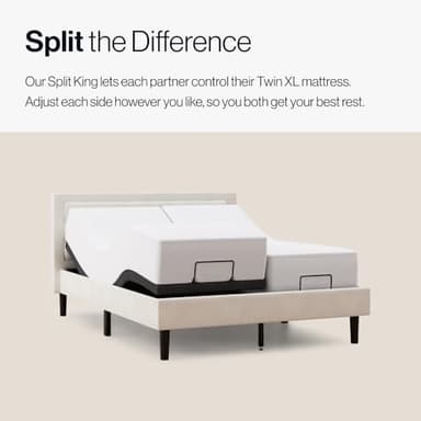 Adjustable Comfort Classic Adjustable Base - Twin XL - Head & Foot Incline - Wireless Remote with Memory - Easy Set Up - Zero Clearance - Zero Gravity - Durable Frame - Image 5