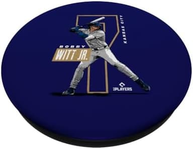 Bobby Witt Jr. | Kansas City Baseball Players | MLBWIT3002 PopSockets Adhesive PopGrip - Image 3