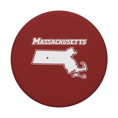 UMass Minutemen | Officially Licensed NCAA Merch | OCMAS06 PopSockets Adhesive PopGrip - Image 3
