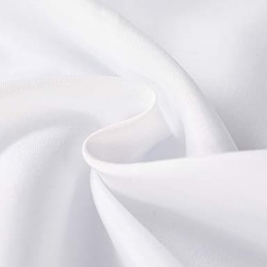 120 inch Round Tablecloth Washable Polyester Table Cloth Decorative Table Cover for Wedding Party Dining Banquet (120 inch,White) - Image 4