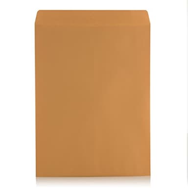 Aimoh 9 X 12 Self-Seal Brown Kraft Catalog Mailing Envelopes - 28lb - 100 Count, 9x12 Inch (38300) - Image 3