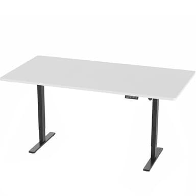 VIVO Large Electric 83 x 30 in Standing Desk, Memory Height Adjustment, 1B Series, White Top Black Frame, DESK-KIT-1B8W - Image 9