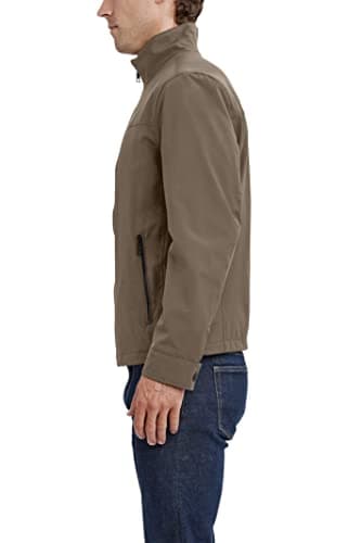 Nautica Men's Golf Casual Wear Windbreaker Jacket, Regular, Big & Tall Sizes, Taupe, Large - Image 3