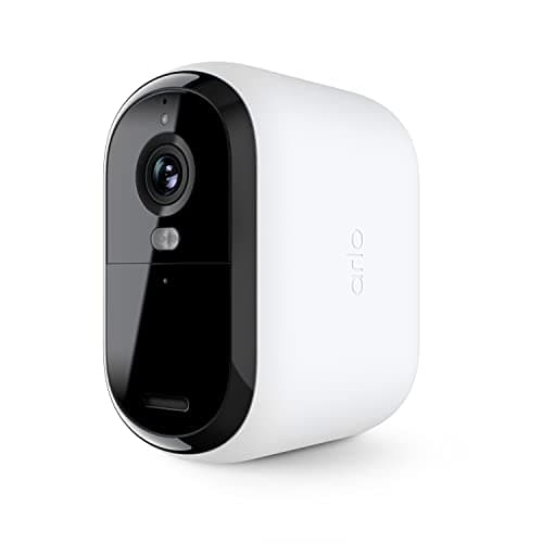 Arlo Essential XL Security Camera 2K | Indoor - Outdoor | 2nd Gen | 4X Longer Battery | Wire-Free with Spotlight, 2-Way Audio, Color Night Vision, Live Stream, Motion Activation, Notifications-White - Image 1