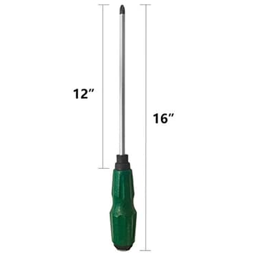 RANIT Phillips Magnetic Screwdriver 16 Inch Hex Shaft Non Slip Comfortable Handle,Hex Shaft. - Image 3