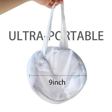 Pop-up Insect and Butterfly Habitat Cage Terrarium Clear Mesh Enclosure - 16" x 16" x 24" - Image 4