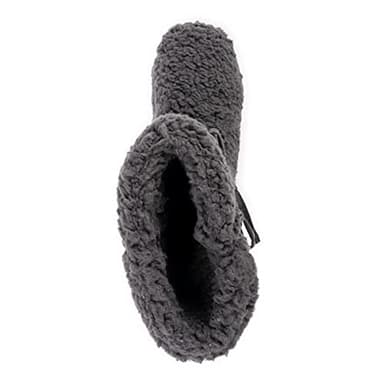 MUK LUKS Women's Clementine Boot, Dark Grey Heather, 7W - Image 10