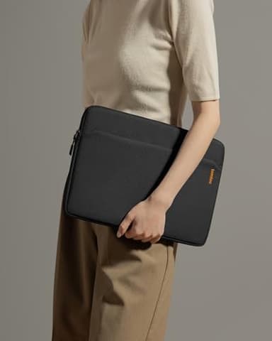 tomtoc Slim Laptop Sleeve for 14-inch MacBook Pro M4/M3/M2/M1 Pro/Max 2024-2021, Water-Resistant Protective Case for 13.8 Inch Surface Laptop AI PC, Accessory Bag - Image 7