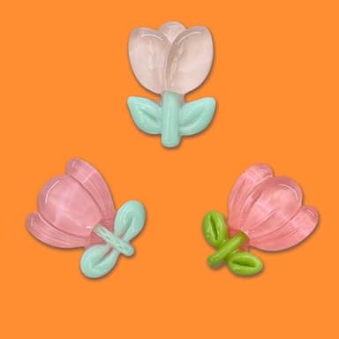 Flowers Shoe Decoration Charms for Clog, Cute Resin Charms Accessories for Adults - Image 3