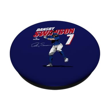 Dansby Swanson | Chicago Baseball Players | MLBDSN3001 PopSockets Adhesive PopGrip - Image 2