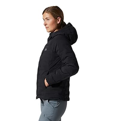 Mountain Hardwear Women's StretchDown Hoody, Black-New 2024, Large - Image 3