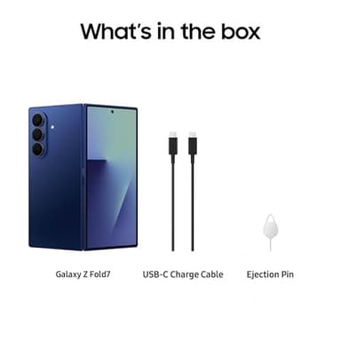 Samsung Galaxy Z Fold7 Cell Phone, 256GB AI Smartphone, Unlocked Android, AI Photo Edits, Large Screen, Long Battery Life, 2025, US 1 Yr Manufacturer Warranty, Blue Shadow - Image 11