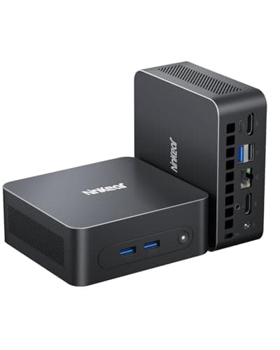 Ninkear N10 Mini PC Intel N100 (Up to 3.6GHz),16GB DDR4 RAM 512GB M.2 SSD, 4k UHD Dual Display HDMI/Type C/VESA, WiFi, BT, Gigabit Ethernet, Mini Desktop Computer for Home & Business - Image 1