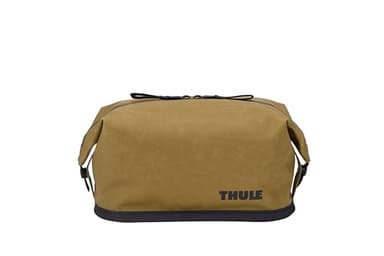 Thule Aion Toiletry Bag - Water-Resistant Bag for toiletries, Makeup and Shaving Essentials - Removable Liquids Bag Included - Easy to Clean - Snap Loop to Easily Hang - Waxed, PFC-Free Fabric - Image 9