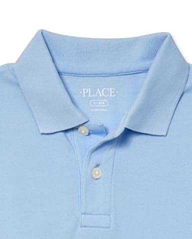The Children's PlaceThe Children's Place BoysShort Sleeve Pique Polo 6 packBrook/Nautico/WhiteLarge (10/12) - Image 5