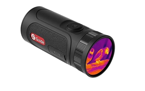 Guide TE211 Mini, Portable Thermal Monocular for Hunting, 1.43" Large Touch Screen, 256x192, Ultra-Lightweight and Compact, Night Vision Imaging for Hunting